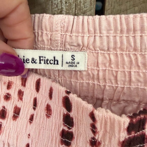 Abercrombie & Fitch Boho Light Weight  Maxi Skirt Hi-Low Ruffle Size S - Picture 12 of 13